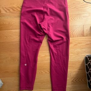 Lululemon wunder train leggings sz12
